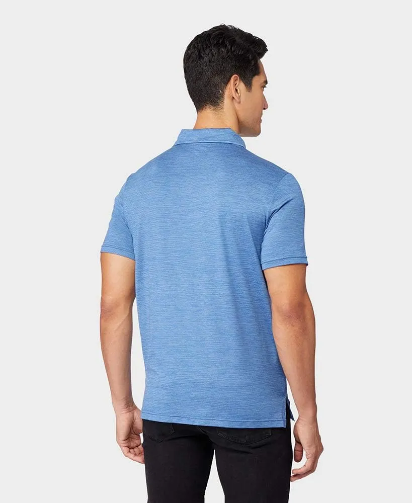 32 Degrees Men's Cool Classic Polo| Slim Fit | Moisture Wicking | 4-Way Stretch |Golf | Tennis
