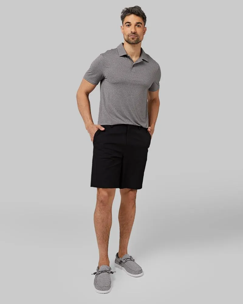 32 Degrees Men's Cool Classic Polo| Slim Fit | Moisture Wicking | 4-Way Stretch |Golf | Tennis