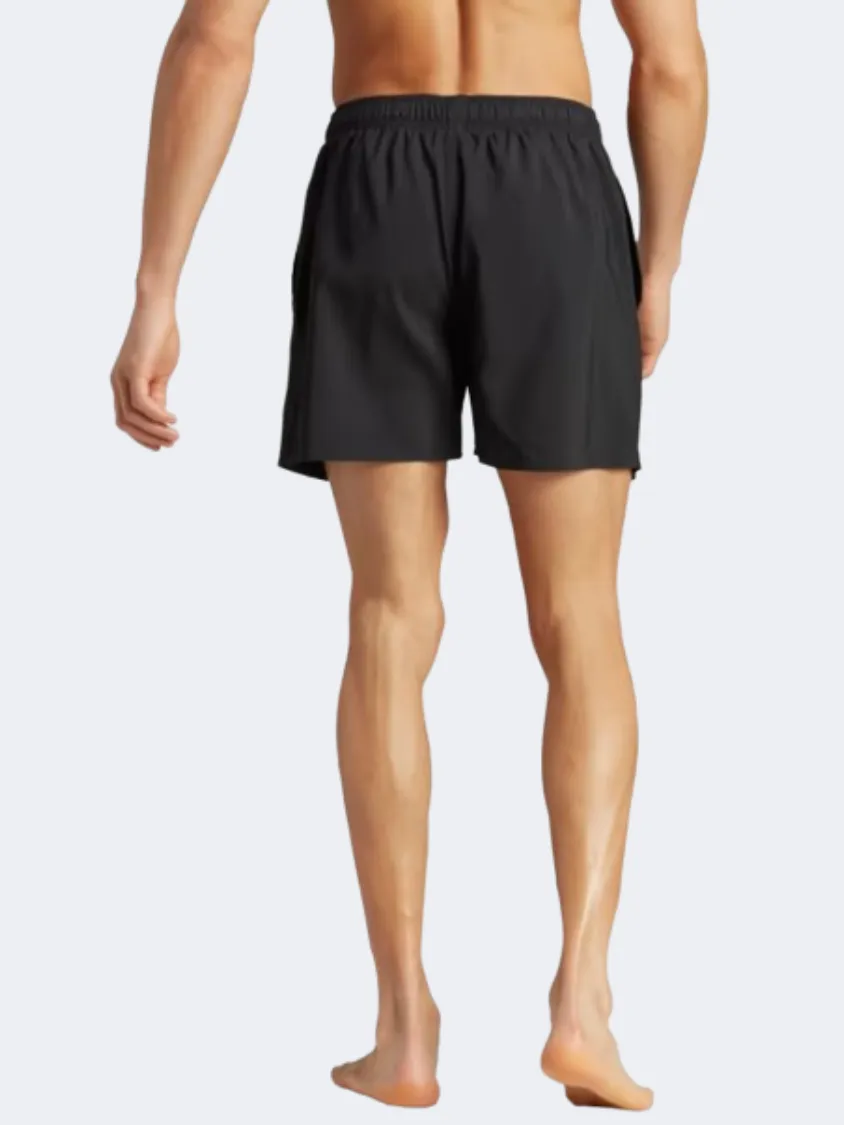 Adidas Solid Clx Men Swim Swim Short Black/Lucid Lemon