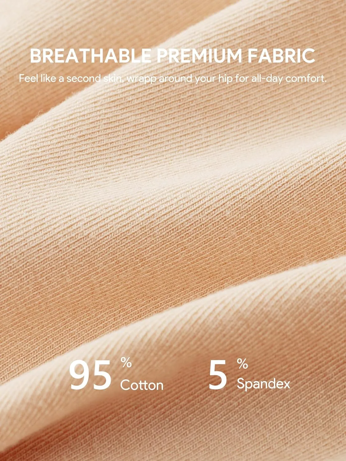 Angelhood Women's Cotton Boy Shorts Underwear Anti Chafing Seamless Biker Shorts High Waisted Soft Plus Boxer Briefs 4 Pack