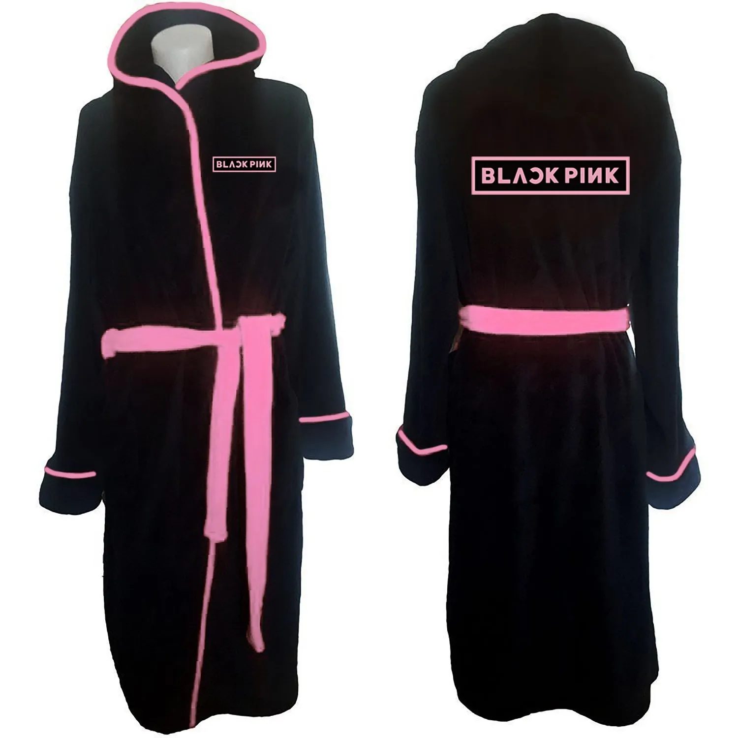 BlackPink Unisex Bathrobe: Logo