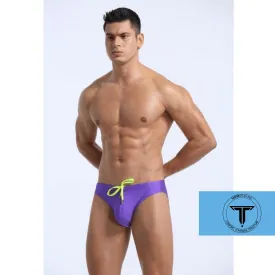 Bright Swimwear Briefs - Purple