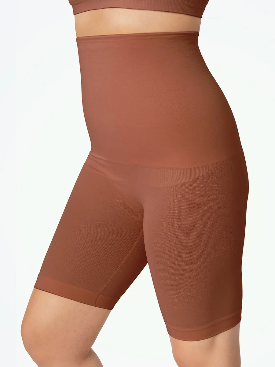 Bundle Shapermint Essentials - 1 High-Waisted Shaper Shorts   1 High-Waisted Shaper Boyshort