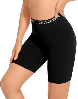 CAILECOTTON Boy Shorts Underwear - Boxers, Boyshorts Panties, Womens Boxer Briefs