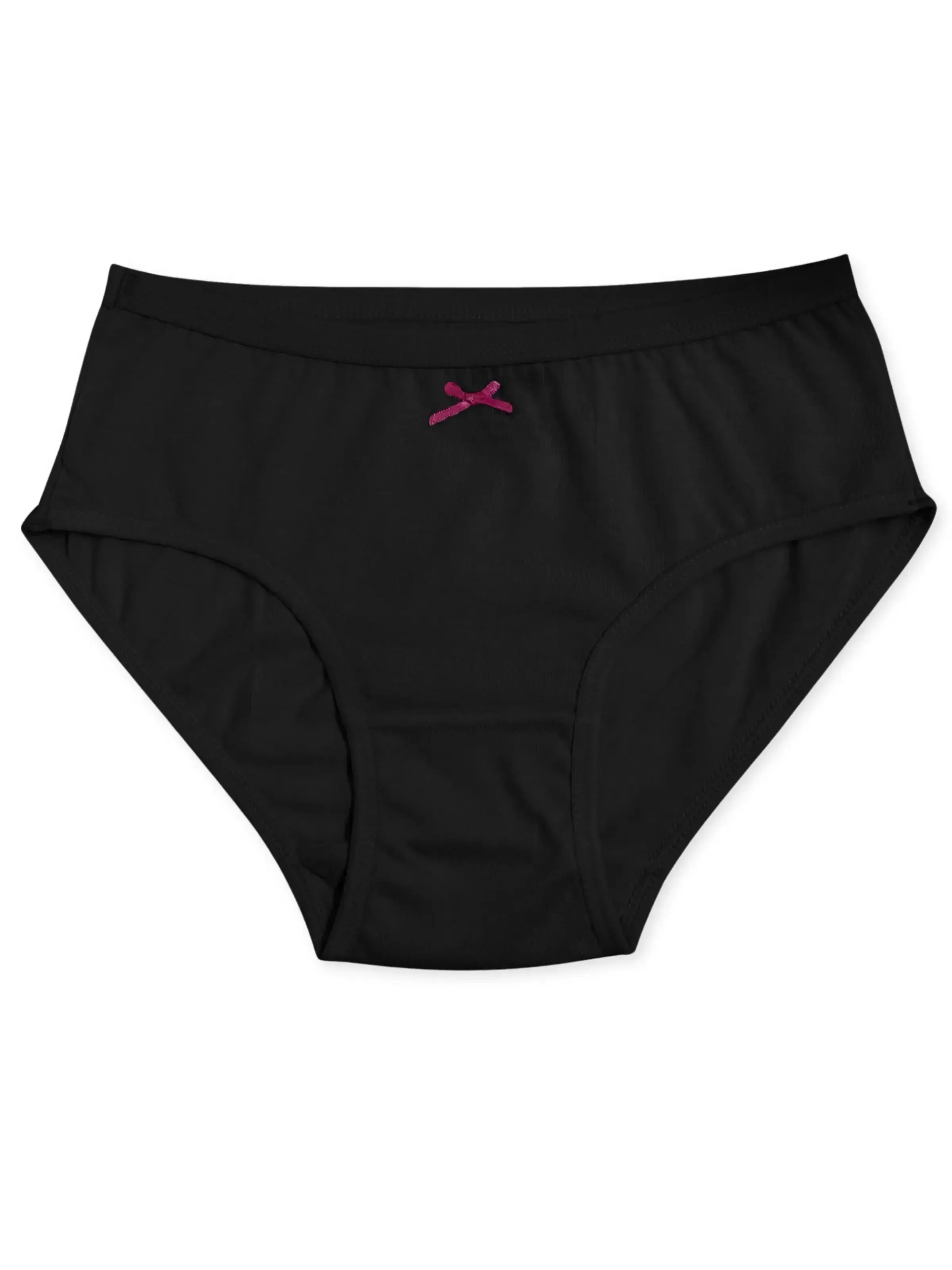 COTTON HIPSTER PANTIES | BLACK, YELLOW & PINK BRIEFS