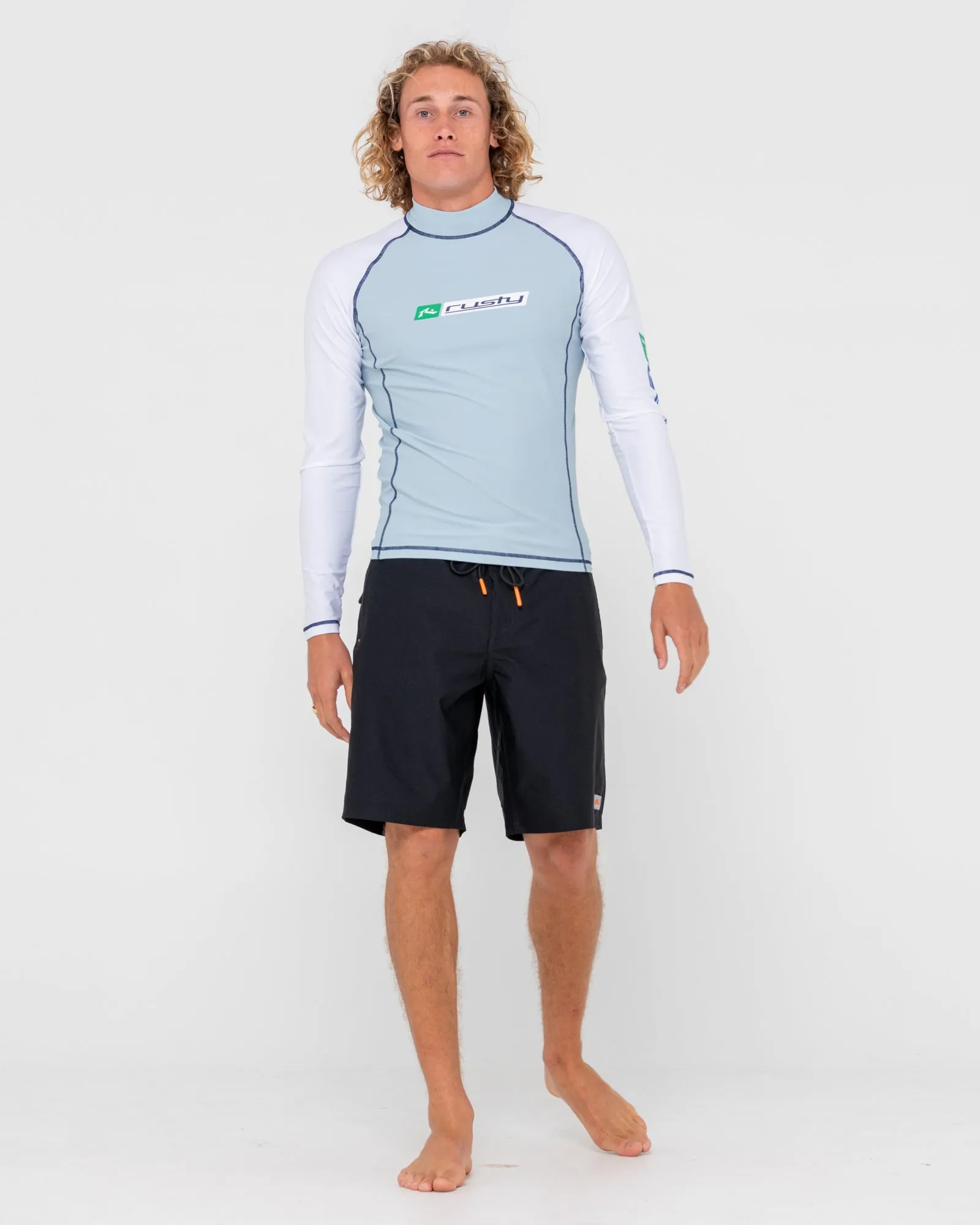 Crank That Printed Long Sleeve Rash Vest