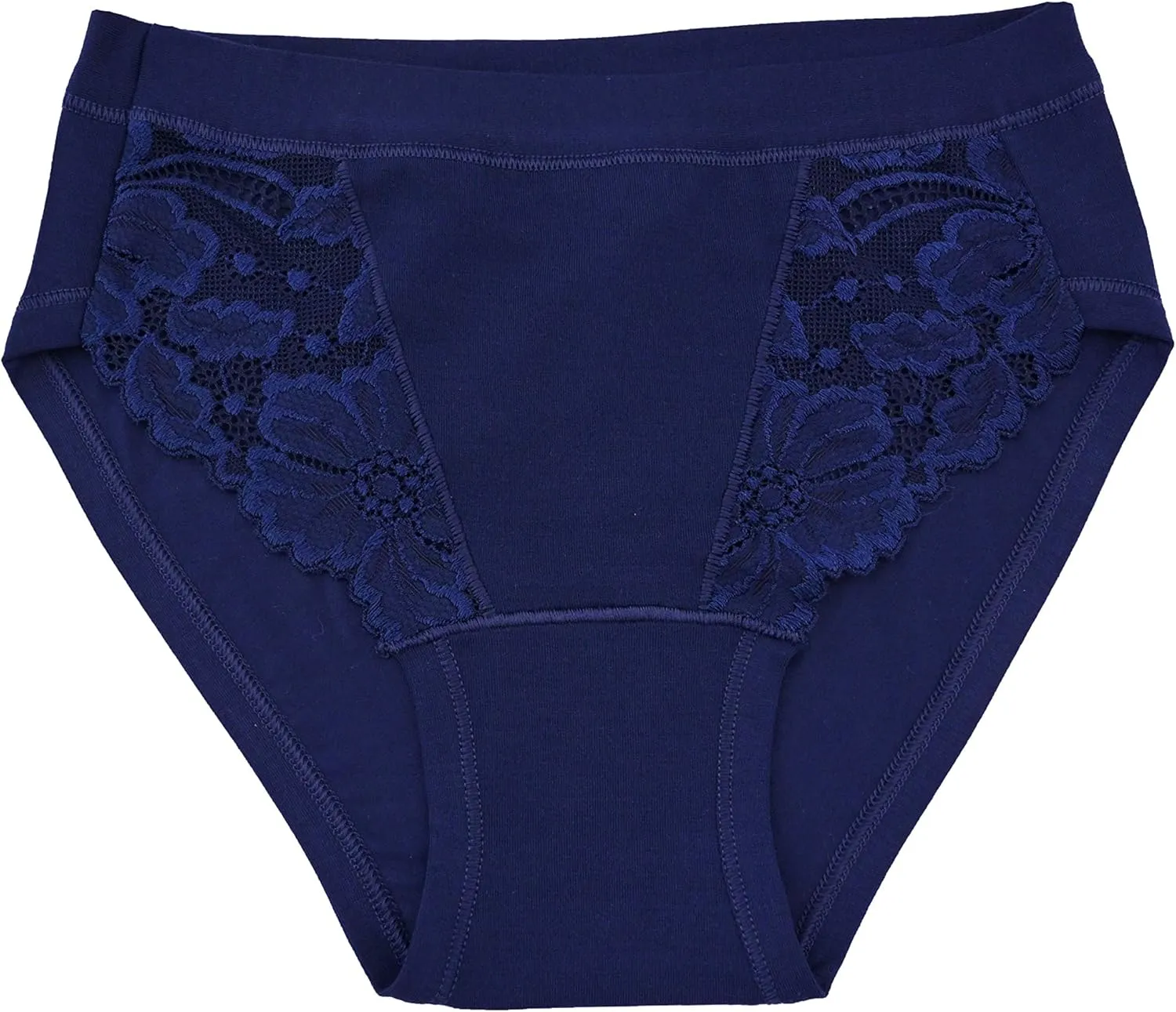 EGI  Luxury Modal Women's Lace-Trimmed Briefs Panties. Proudly Made in Italy.