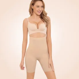 High Compression Seamless Butt Lifter Tummy Control High Waisted Shorts