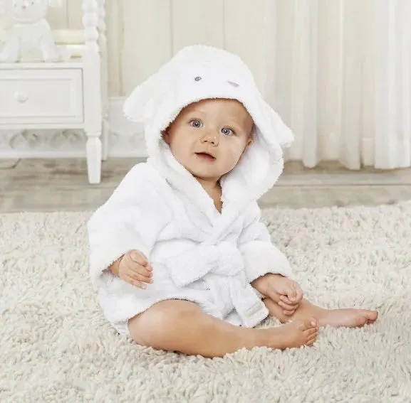 Hooded Bathrobe - Lambie