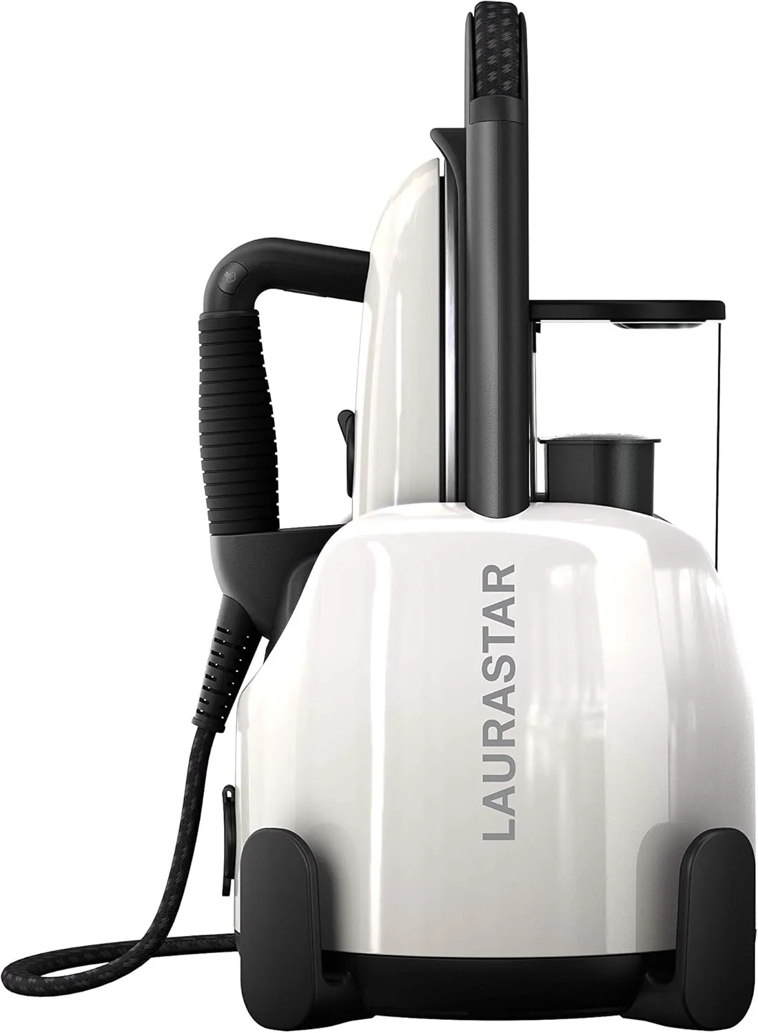 Laurastar Lift White Steam Iron: 3in1 Iron, Steamer and Textile Purifier Continuous Steam Pressure