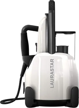 Laurastar Lift White Steam Iron: 3in1 Iron, Steamer and Textile Purifier Continuous Steam Pressure