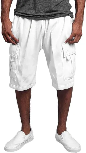 Men's Stretch Tactical Shorts Loose Fit Cotton Ripstop Cargo Shorts Outdoor Lightweight Work Hiking Pants with Pocket