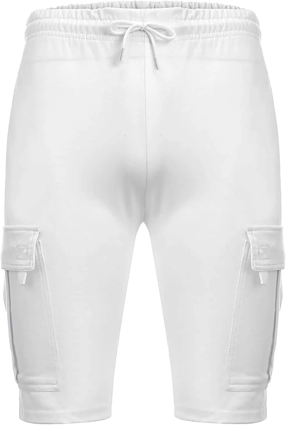 Men's Stretch Tactical Shorts Loose Fit Cotton Ripstop Cargo Shorts Outdoor Lightweight Work Hiking Pants with Pocket