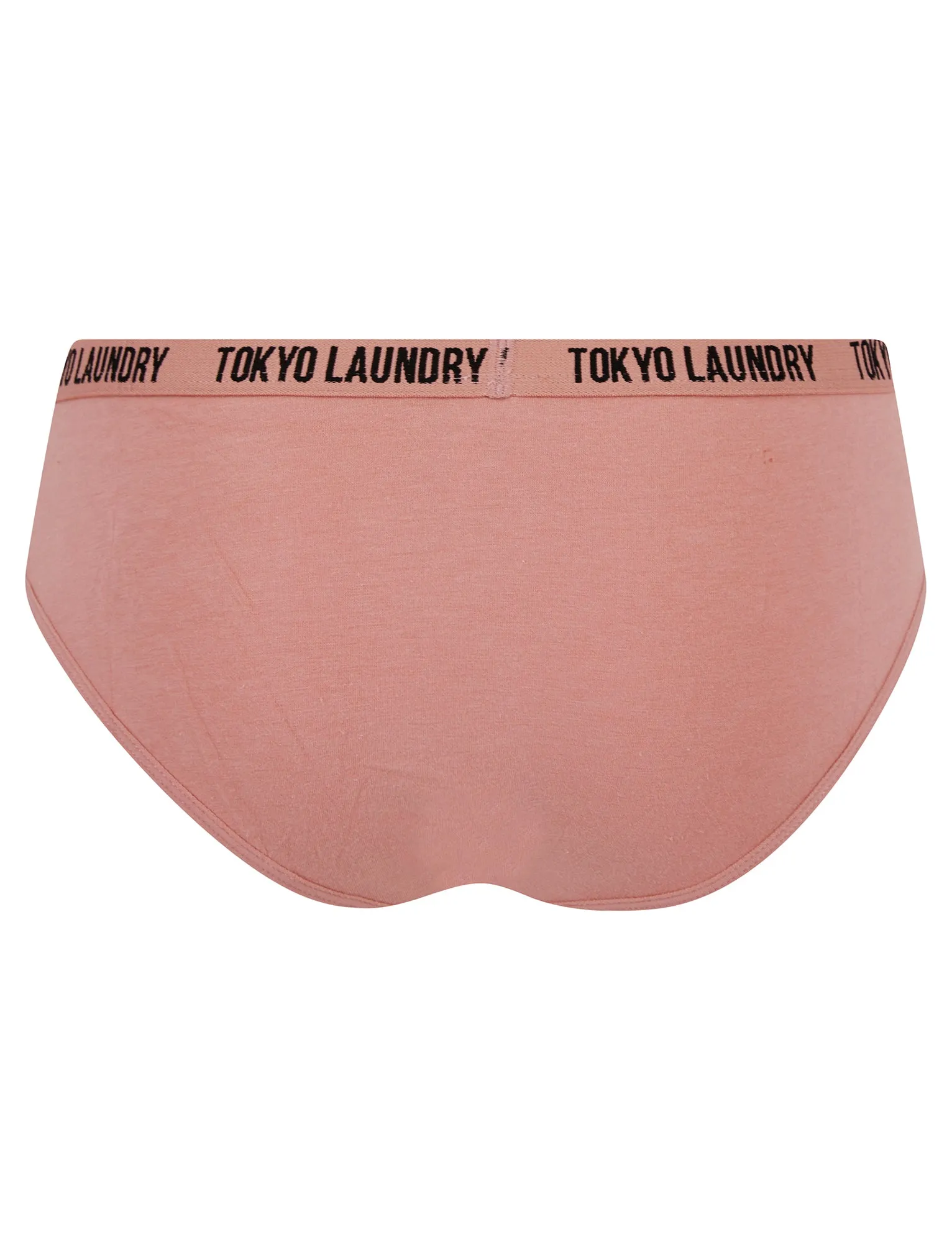 Molly (5 Pack) Cotton Assorted Briefs in Light Grey Marl / Thistle / Ash Rose / Maroon Banner / Majesty - Tokyo Laundry