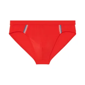Nautical Cup Swim Mini Briefs | Red 402755-00pa