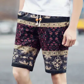 New Hawaiian Design Quick Dry Loose Board Shorts