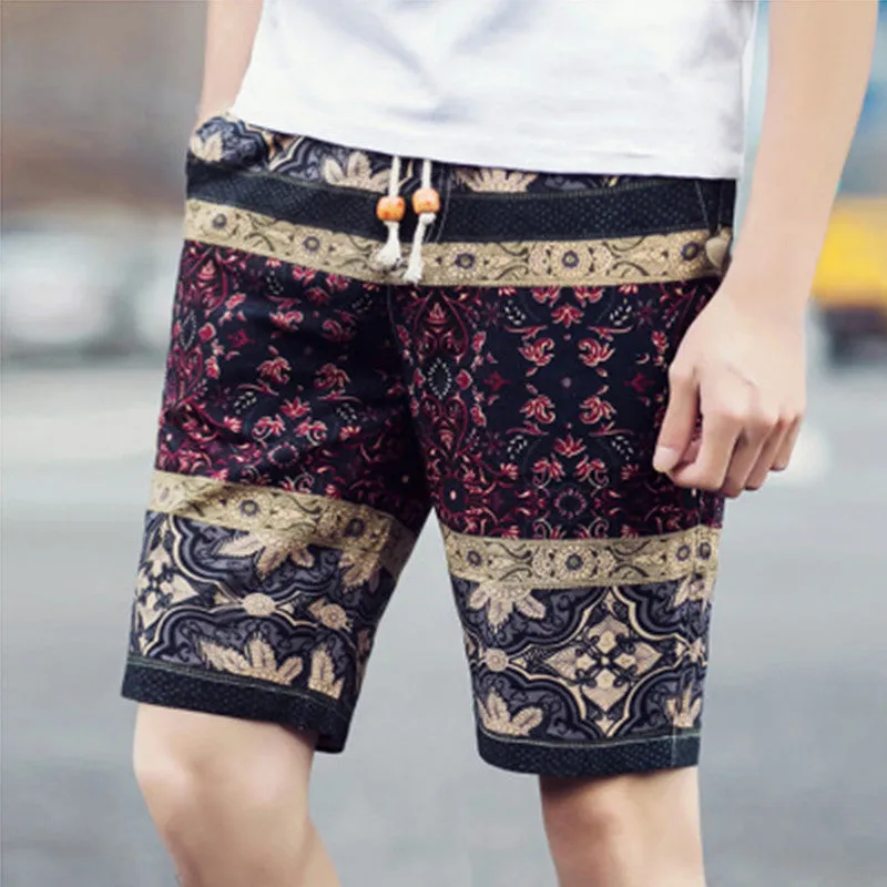 New Hawaiian Design Quick Dry Loose Board Shorts