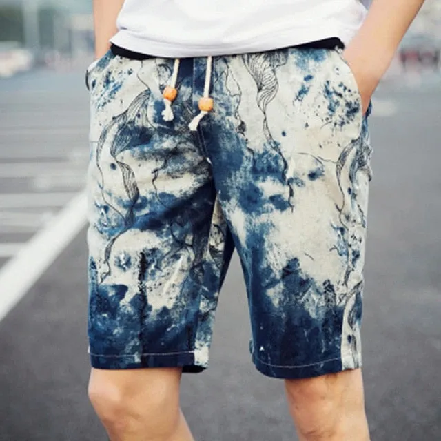 New Hawaiian Design Quick Dry Loose Board Shorts