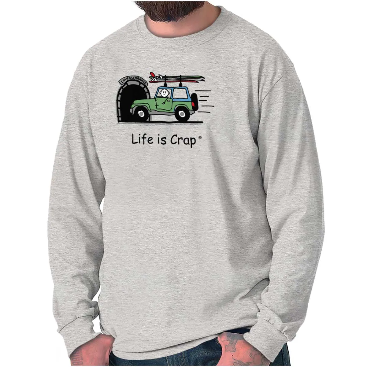 Overpass Surf Long Sleeve Tee