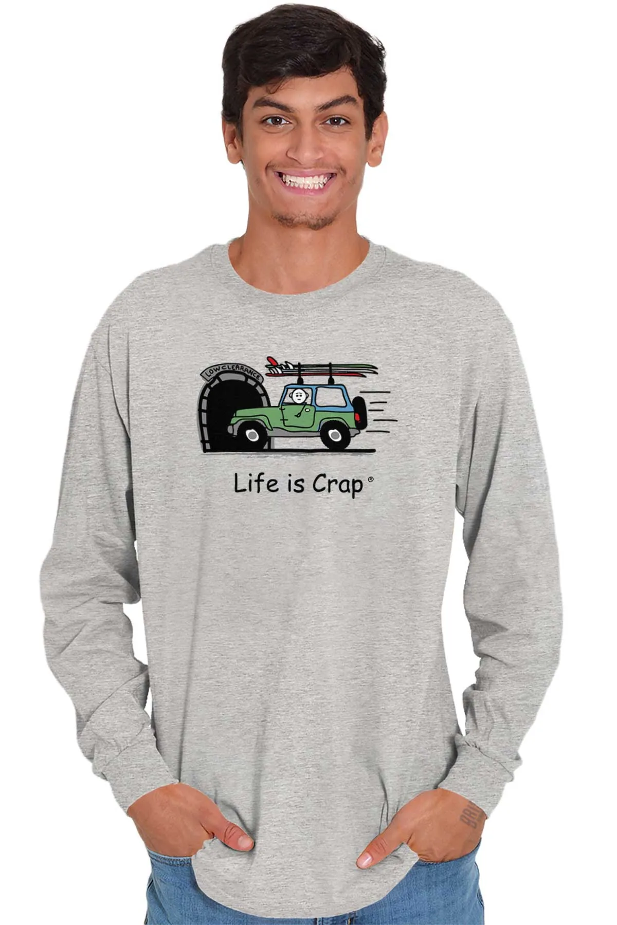 Overpass Surf Long Sleeve Tee