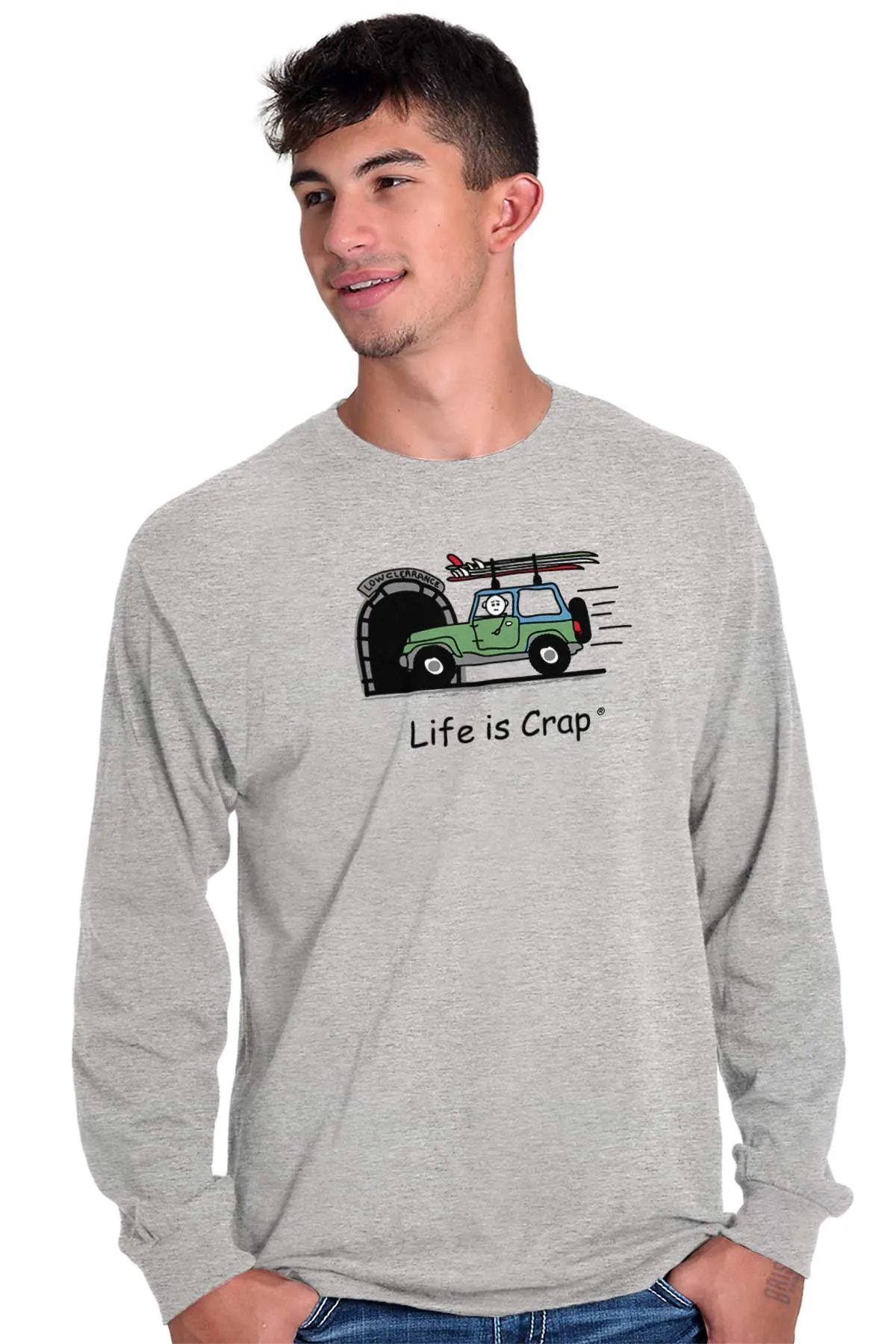 Overpass Surf Long Sleeve Tee