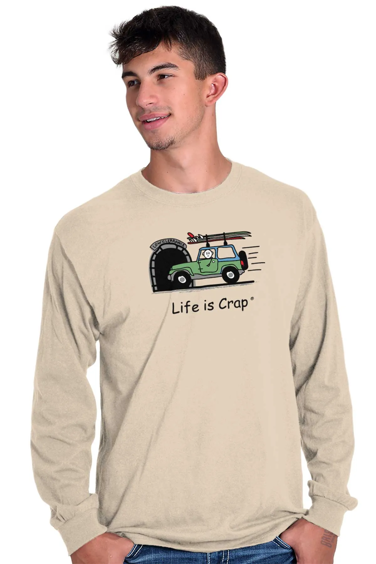 Overpass Surf Long Sleeve Tee