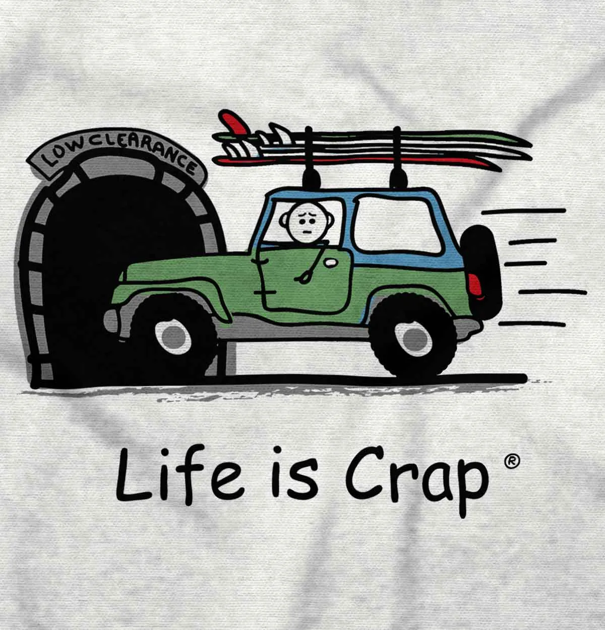 Overpass Surf Long Sleeve Tee