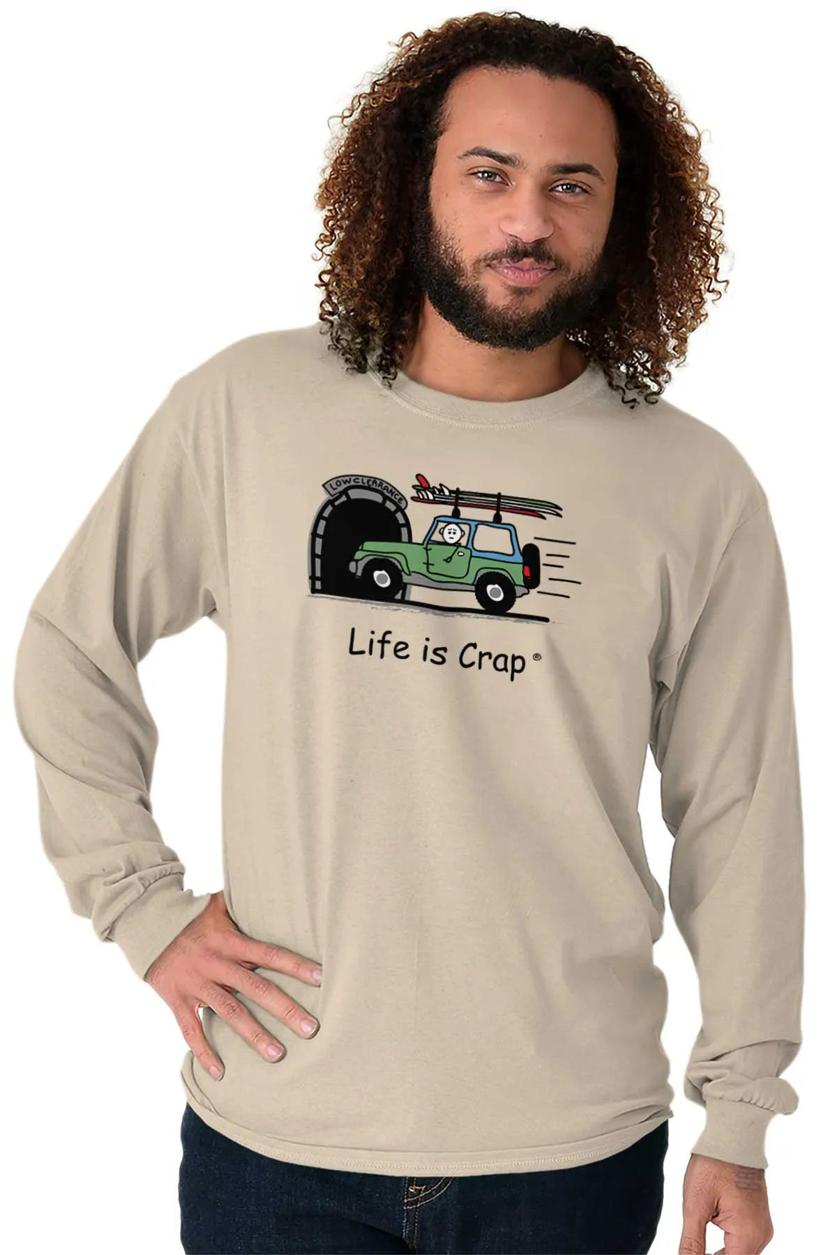 Overpass Surf Long Sleeve Tee