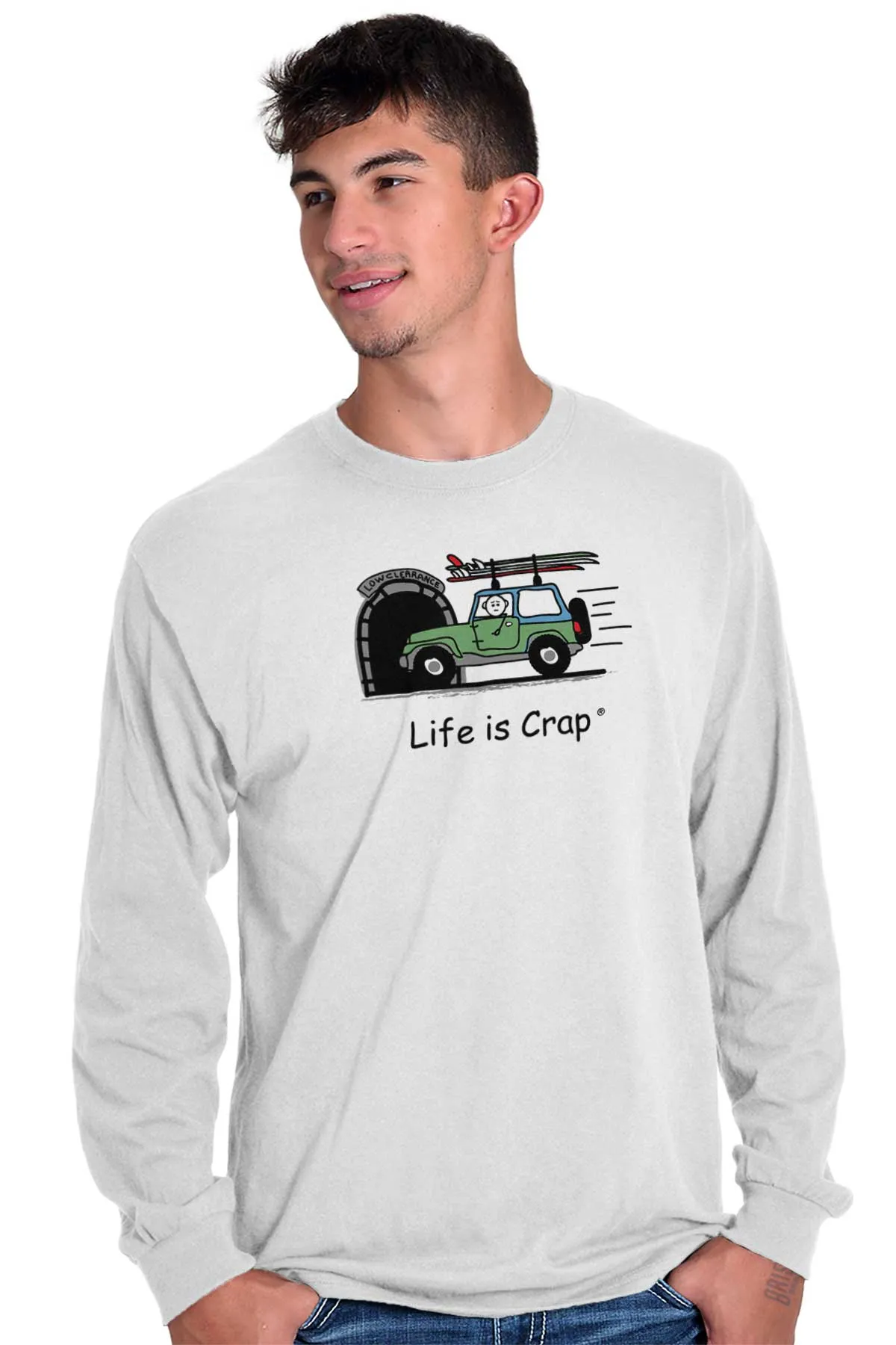 Overpass Surf Long Sleeve Tee