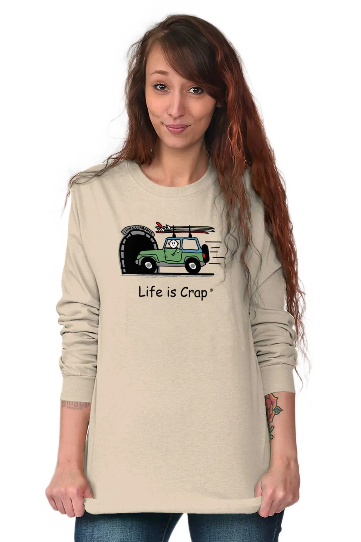 Overpass Surf Long Sleeve Tee