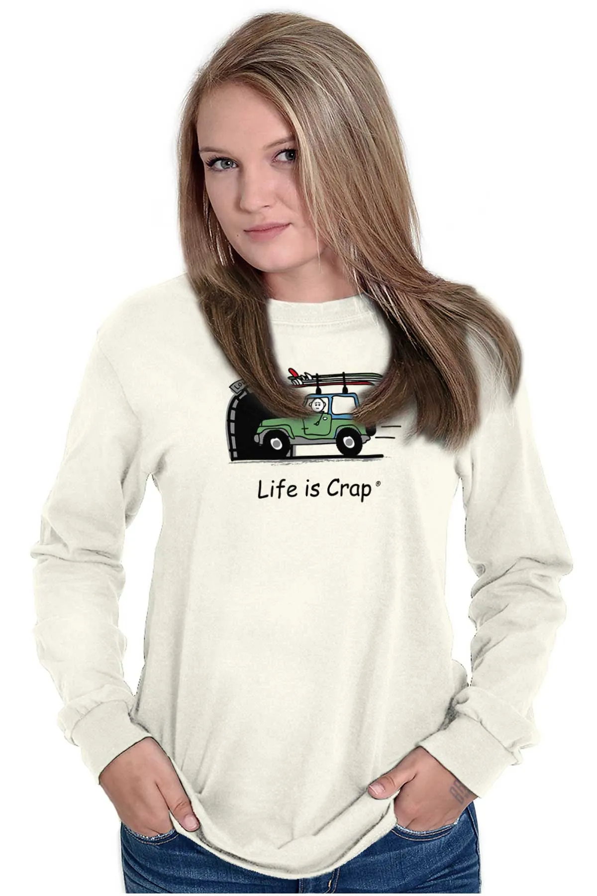 Overpass Surf Long Sleeve Tee