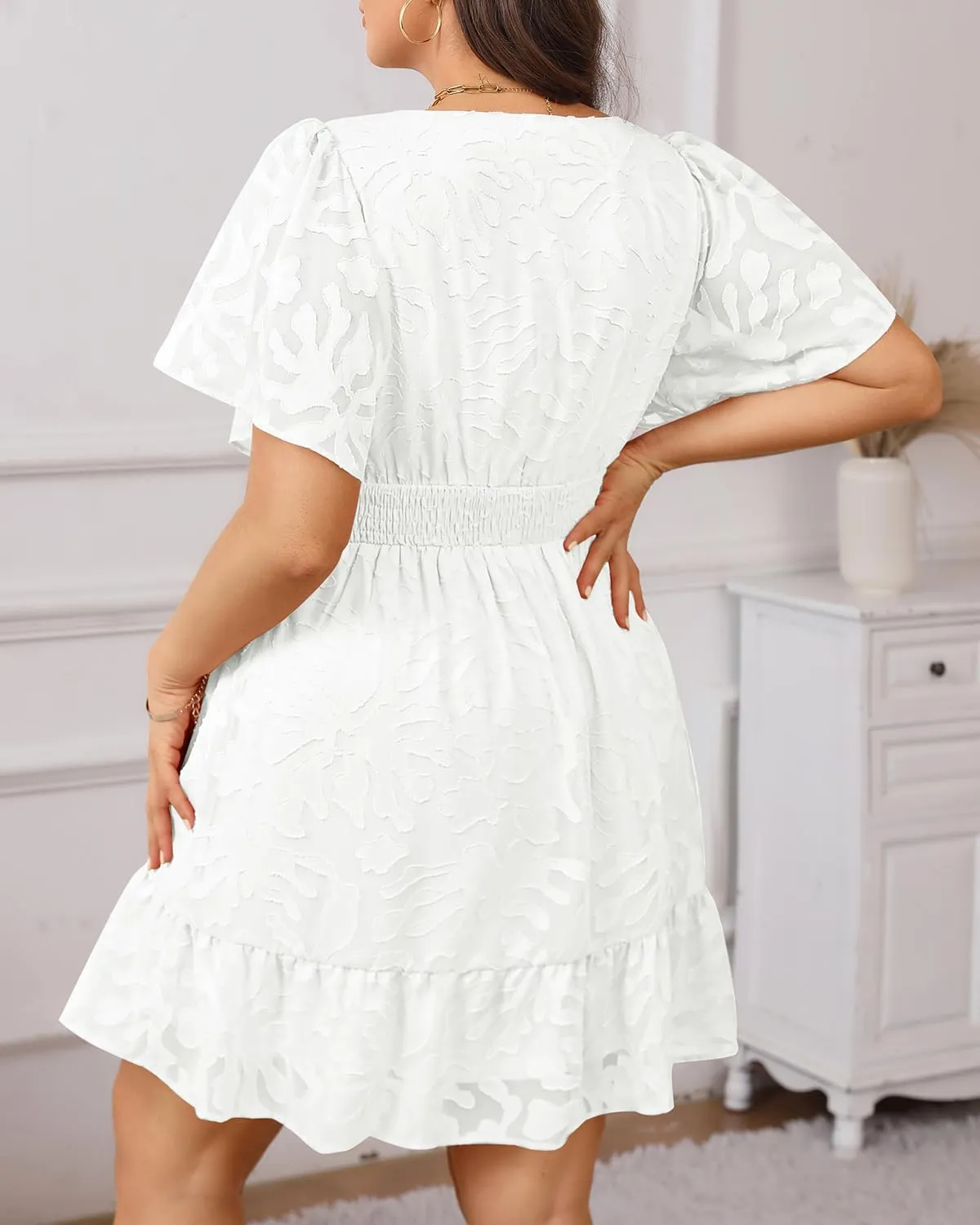 Pinup Fashion Women Plus Size Dresses Summer -Graduation Wedding Guest Casual Semi Formal Short Dress 2025