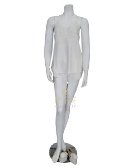 Q81147 Ivory Showstopper Cami and Boyshorts Set