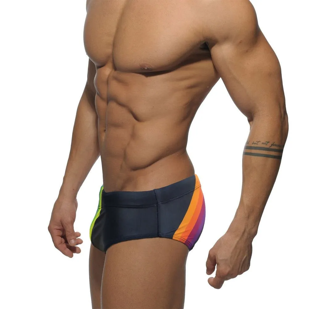 Rainbow Sailor Swim Briefs