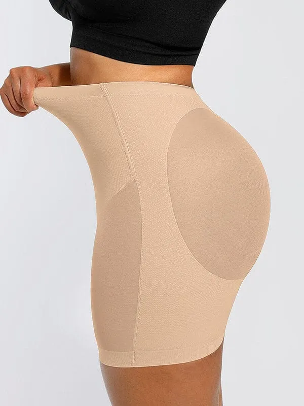 Seamless Low Back Mesh Tummy Control Shapewear Short