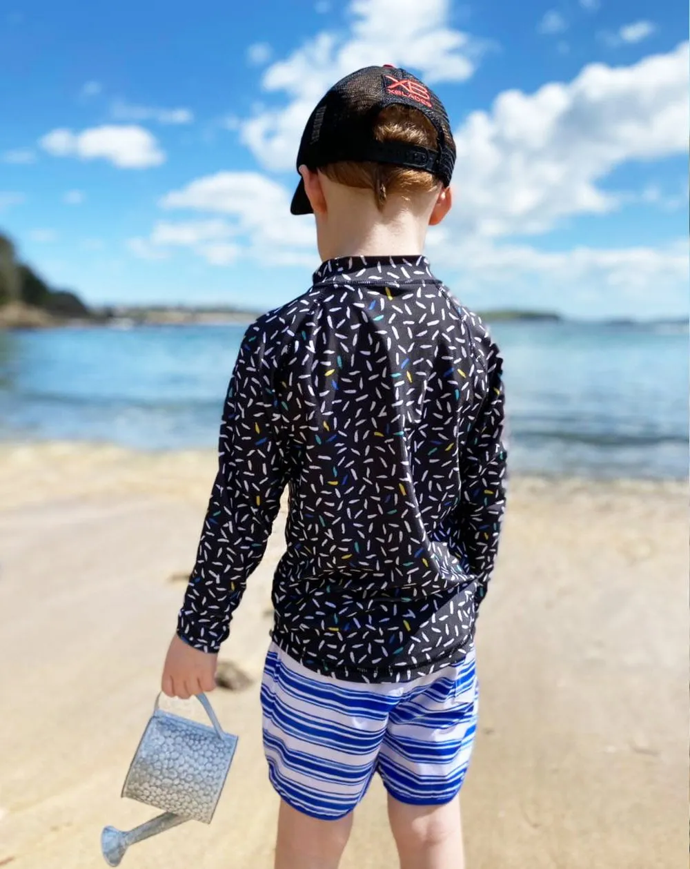 Seastripe Quick Dry Beach Shorts