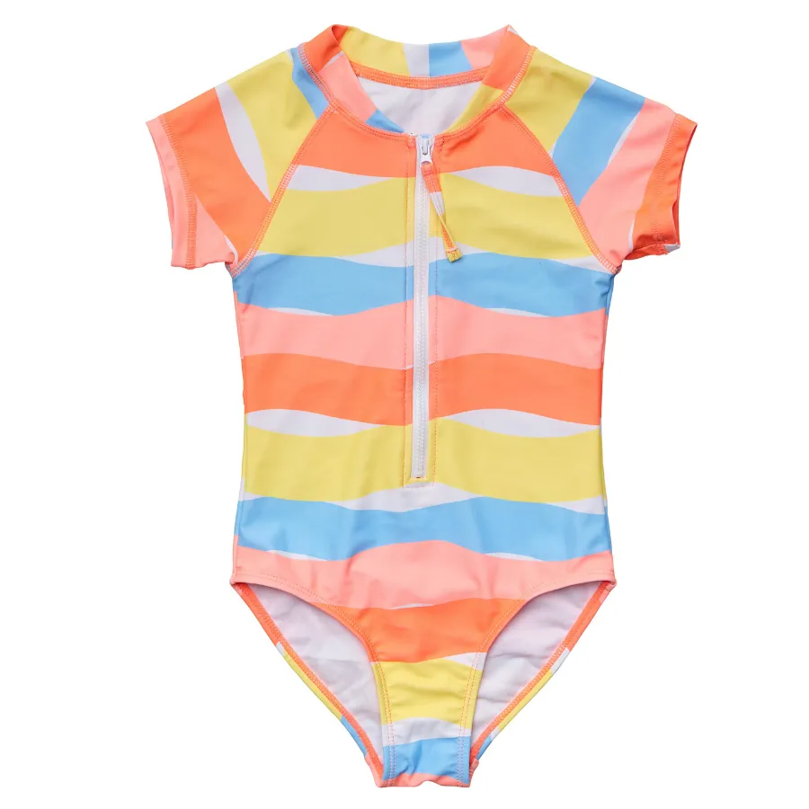 Snapper Rock Good Vibes Short Sleeve Surf Suit G60030L