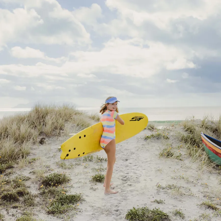 Snapper Rock Good Vibes Short Sleeve Surf Suit G60030L