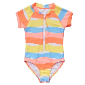 Snapper Rock Good Vibes Short Sleeve Surf Suit G60030L