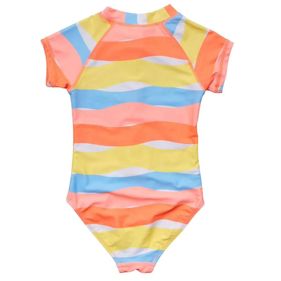 Snapper Rock Good Vibes Short Sleeve Surf Suit G60030L