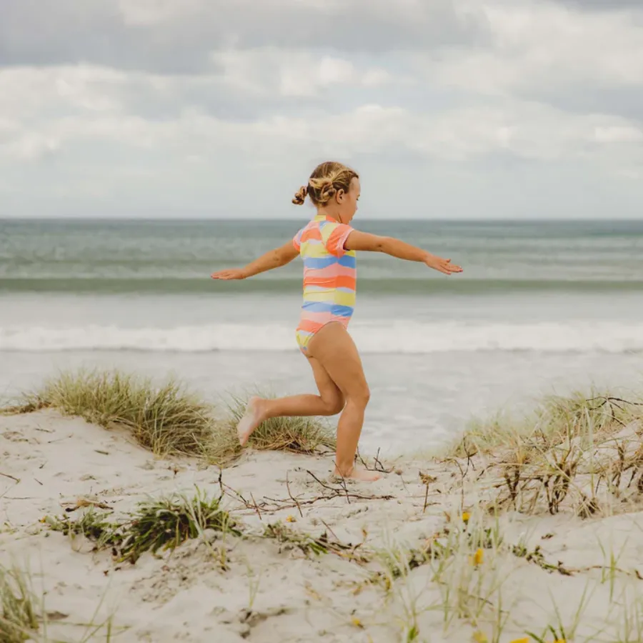 Snapper Rock Good Vibes Short Sleeve Surf Suit G60030L