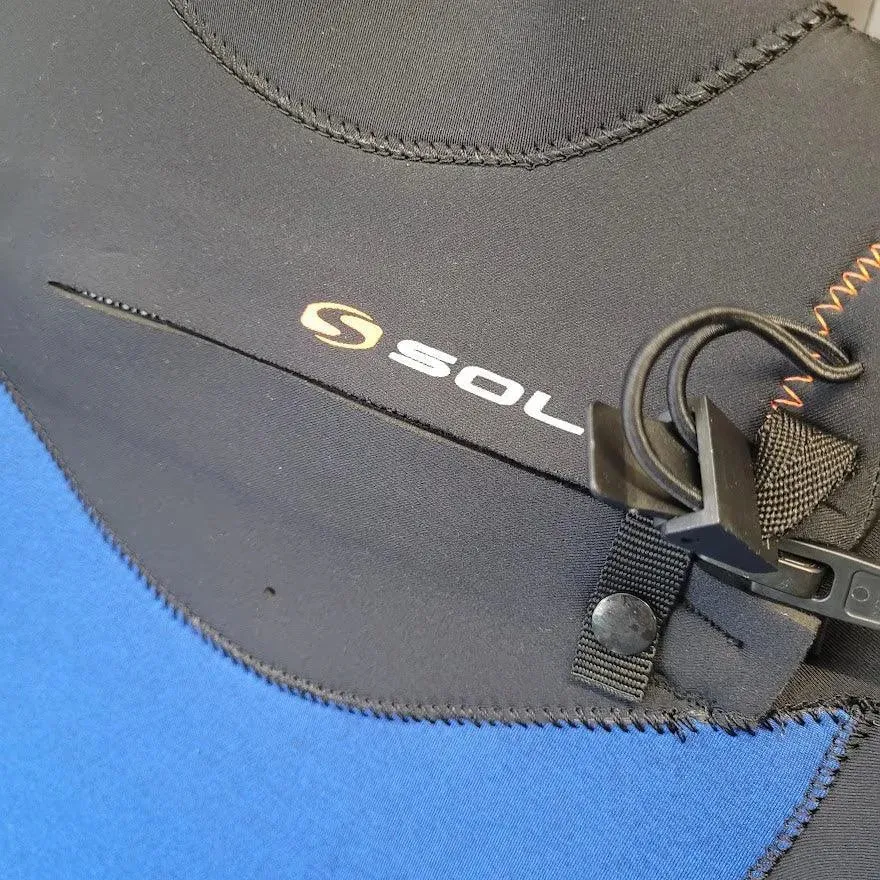 Sola Kids System 5/4mm Front Zip Wetsuit Blue Melange