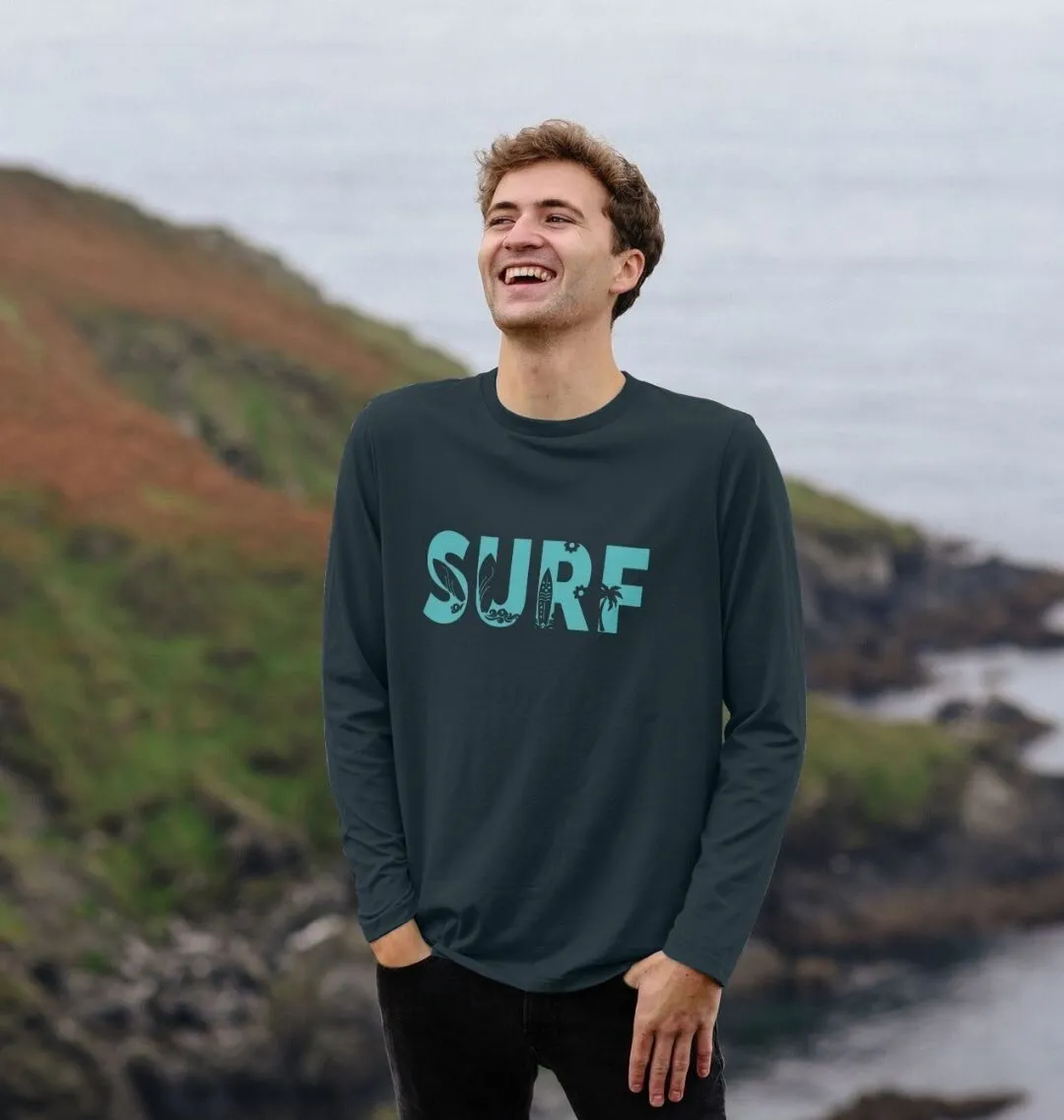 ‘SURF’ Men’s Long Sleeve Top