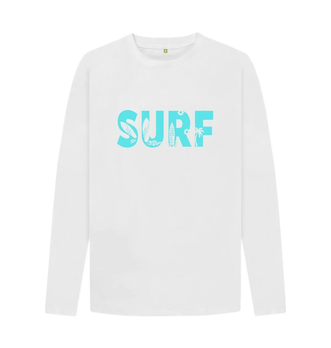 ‘SURF’ Men’s Long Sleeve Top