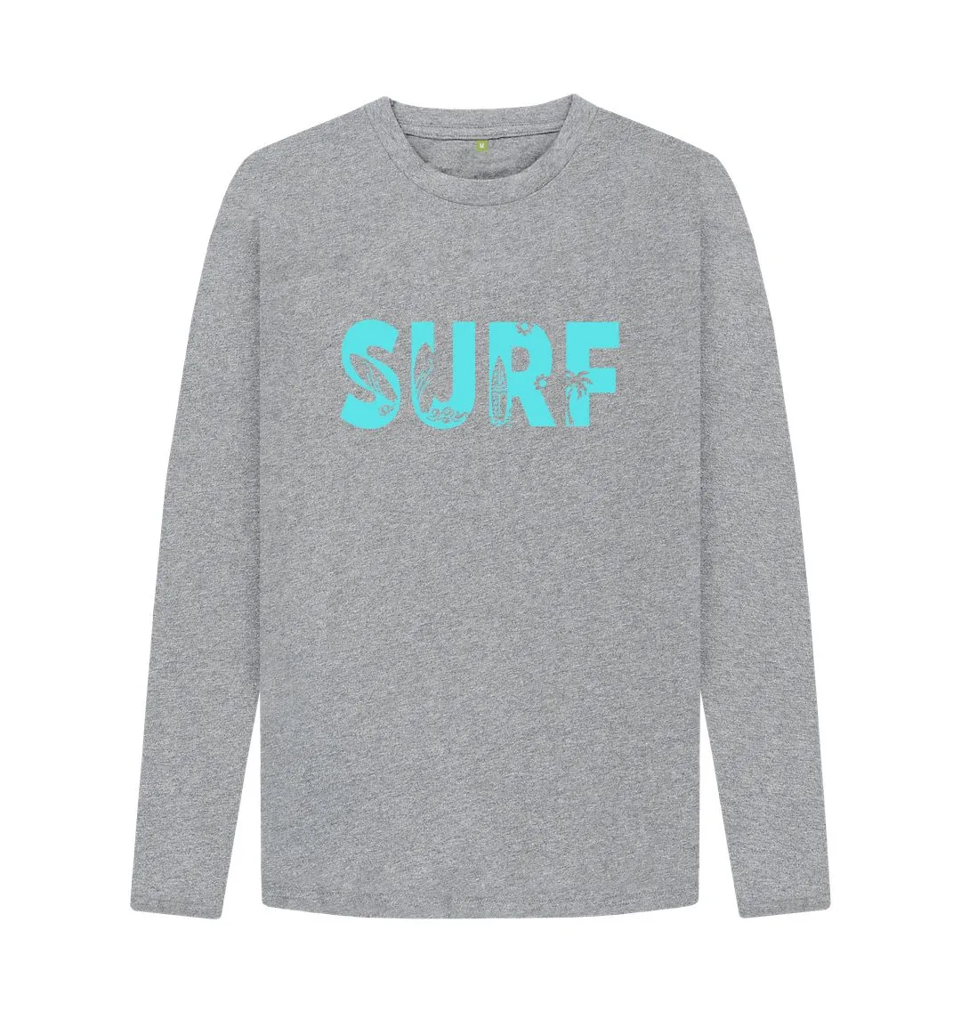 ‘SURF’ Men’s Long Sleeve Top