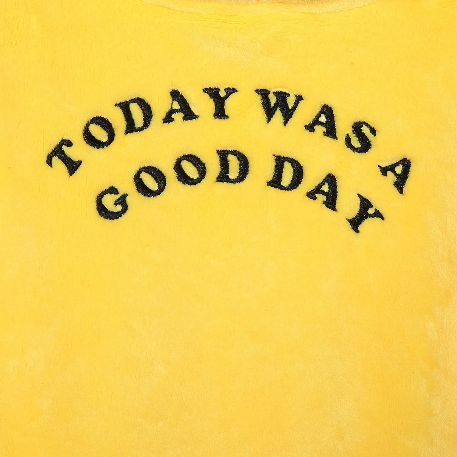 Today Was A Good Day Kids Plush Fleece Bathrobe