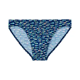 Trouville Swim Micro Briefs | Navy Print 402776-I0ra