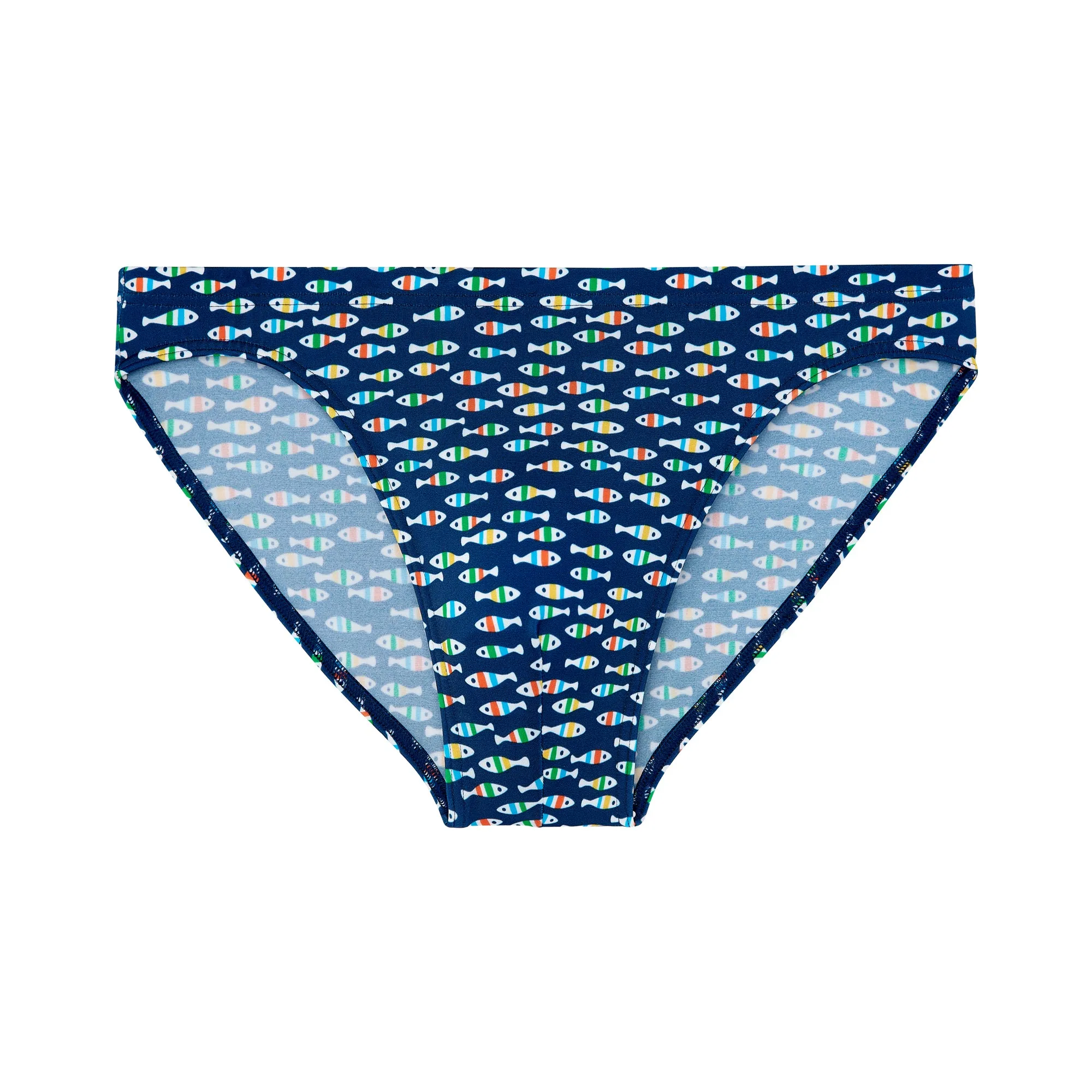 Trouville Swim Micro Briefs | Navy Print 402776-I0ra