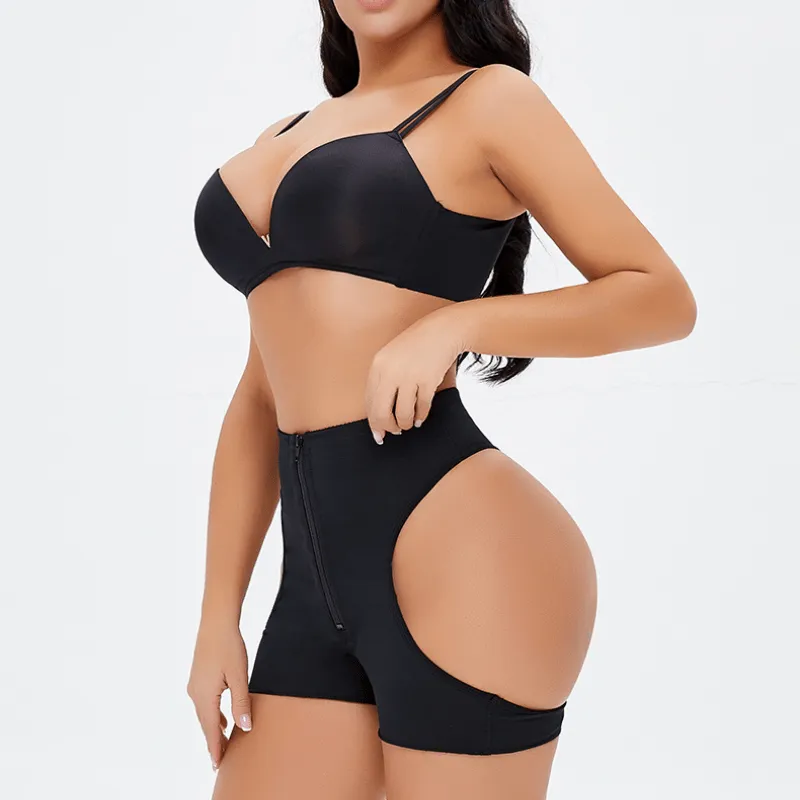 Tummy Control Seamless Booty Lift Shapewear High Waist Body Slim Shaper Butt Lifter Shorts