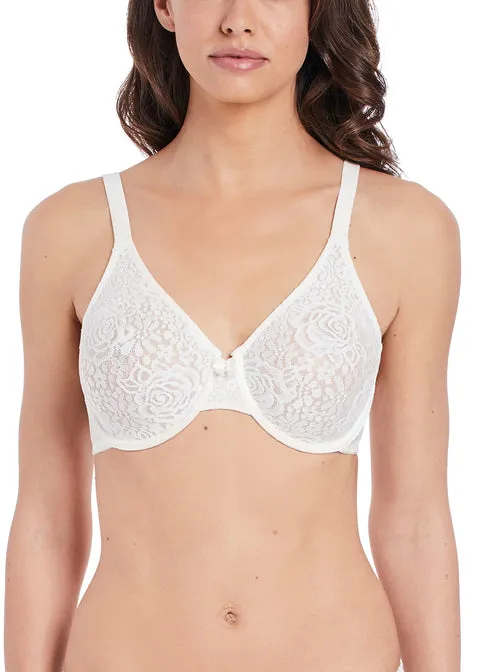 Wacoal Halo Lace seamless bra - black
